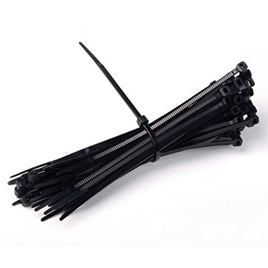 ACT 11" Medium Length Cold Weather Zip Ties Black 100 Pack Cable Tech ACT1150CWB 